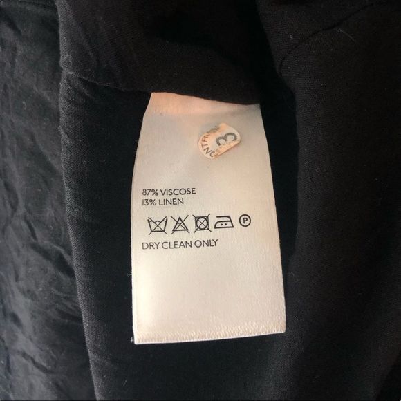 Free People Like A Lady Black Floral Printed Mini Dress Tie Back Short sz Small - Picture 12 of 15